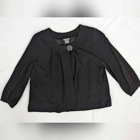 Ann Taylor Sweaters - Ann Taylor 100% Silk  Cardigan 3/4 Sleeve Casual Size MP